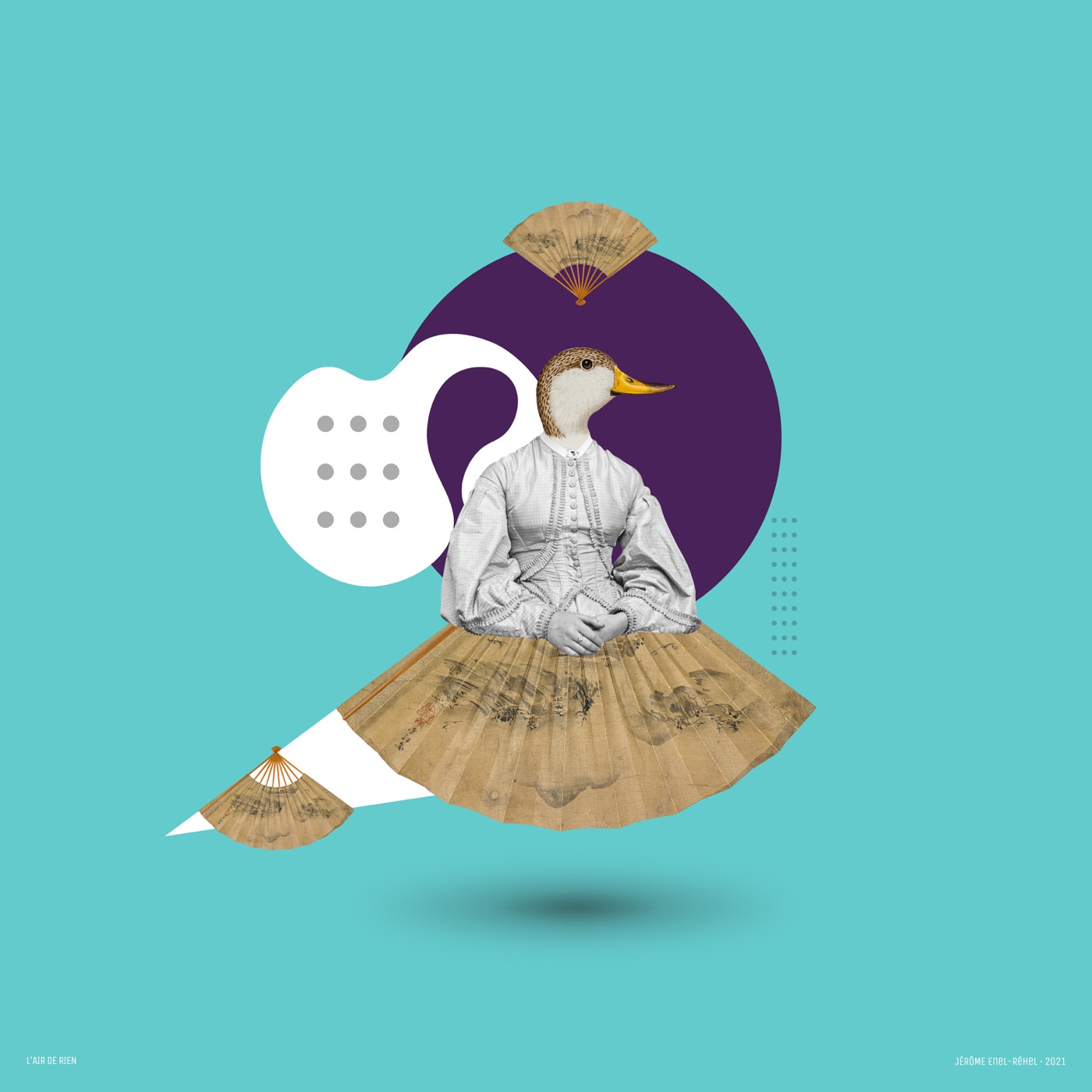L'air de rien — collage de Jérôme Enel-Réhel