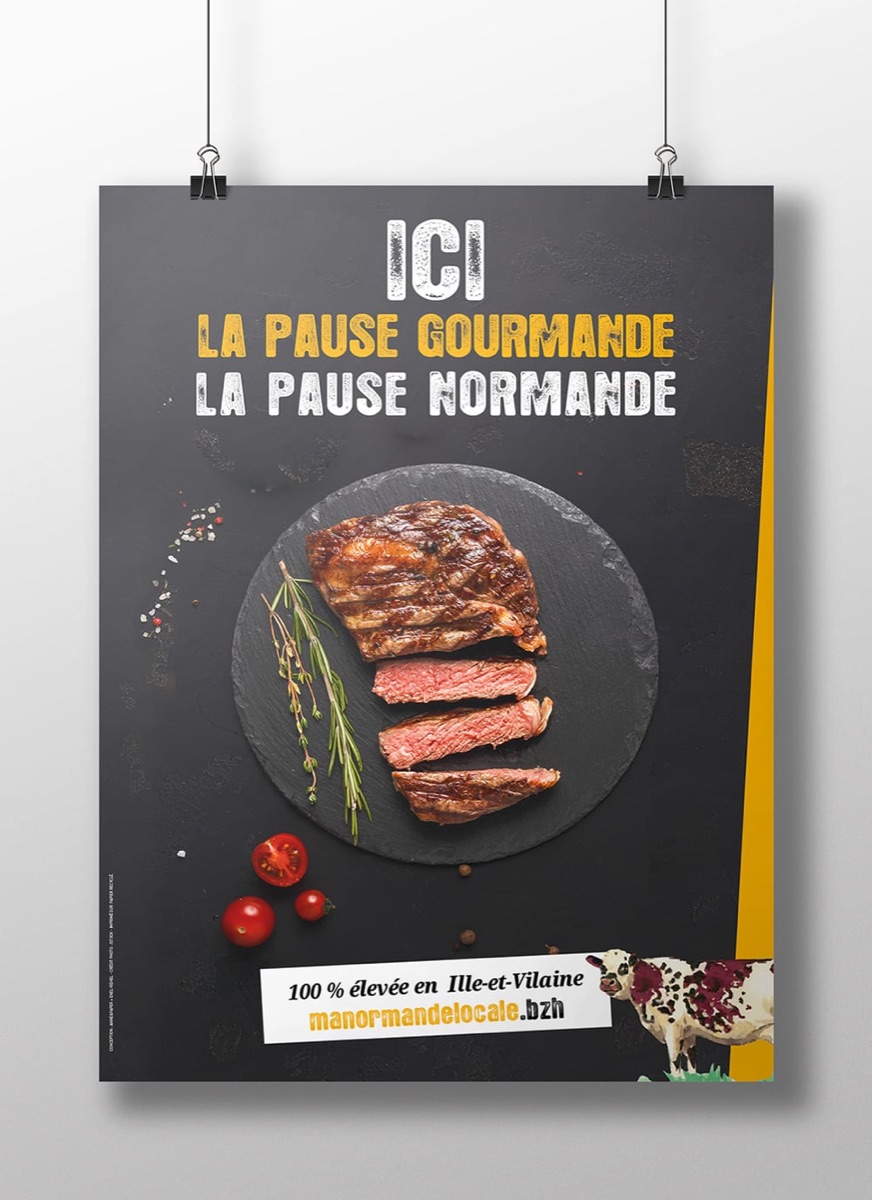 manormandelocale — projet de design graphique de Jérôme Enel-Réhel