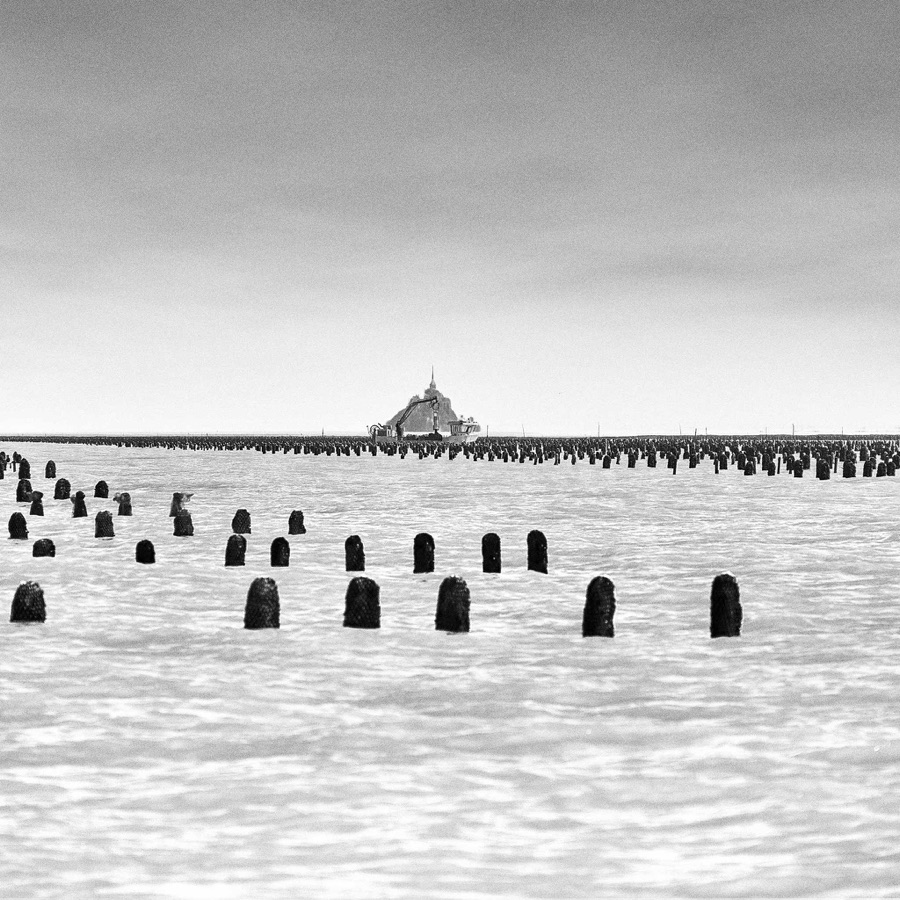 Dans la baie du Mont-Saint-Michel — série photographique de Jérôme Enel-Réhel
